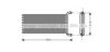 AVA QUALITY COOLING MSA6441 Heat Exchanger, interior heating